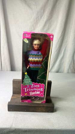 Vintage 1998 Tree Trimming Barbie.
