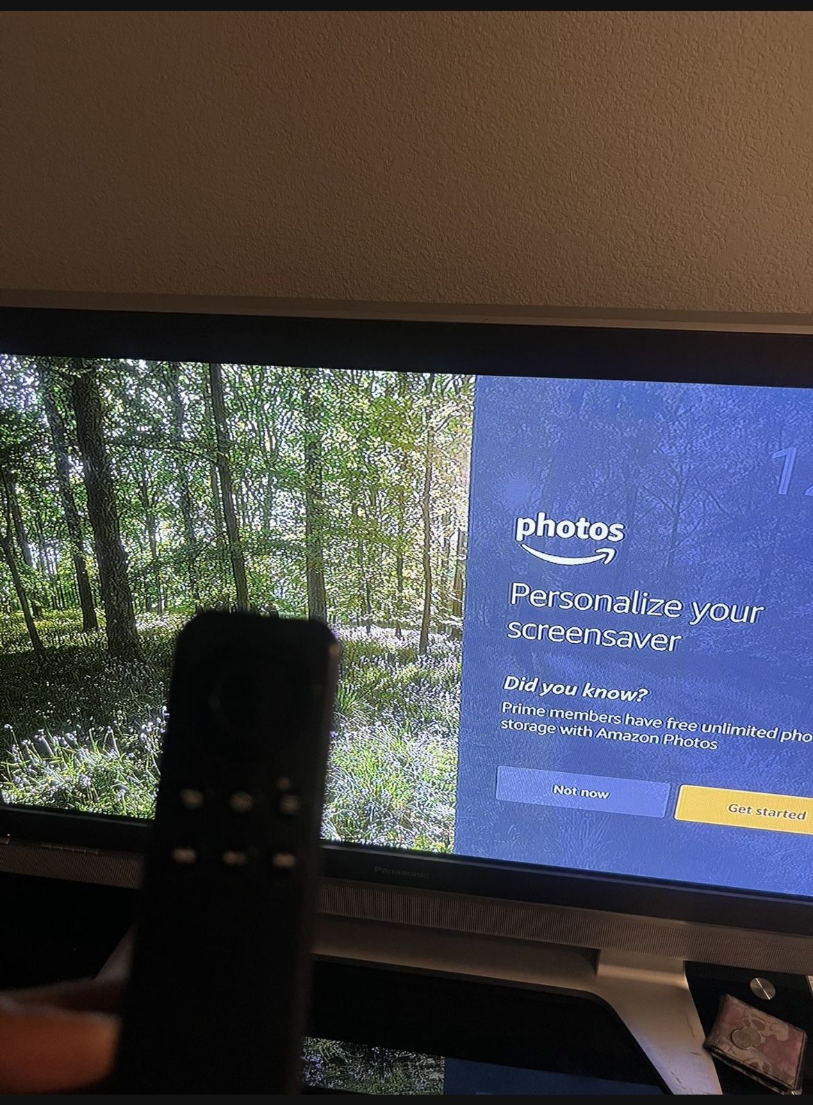 Panasonic 50 Inch Tv  /Firestick Included