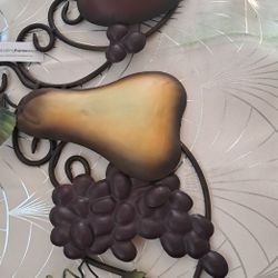 Home Interior. Placa Grande Nueva De Frutas 