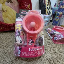 Bubble fan (Disney junior) Minnie