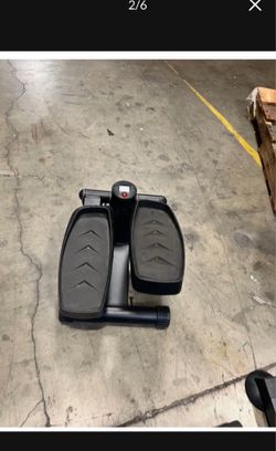 Mini Stepper for Exercise, Equipment with Resistance Bands, with 330lbs Weight Capacity for Home Workouts Black $45