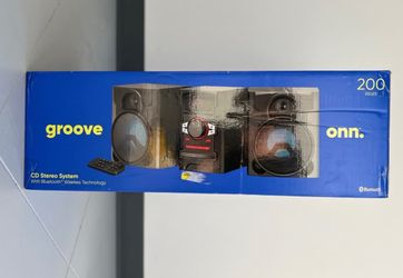 groove 200w CD Stereo System with Bluetooth wireless