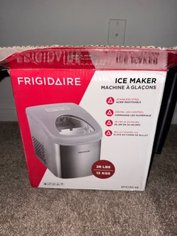 Frigidaire Stainless Steel Ice Maker – 26 lbs per Day