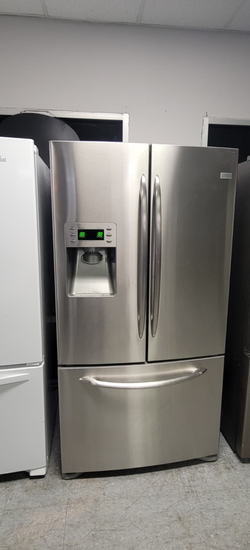 LG French Door Fridge – Stainless, Water & Ice, Bottom Freezer
