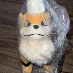 Pokemon Growlithe Furry Friends Plush - 19 In.