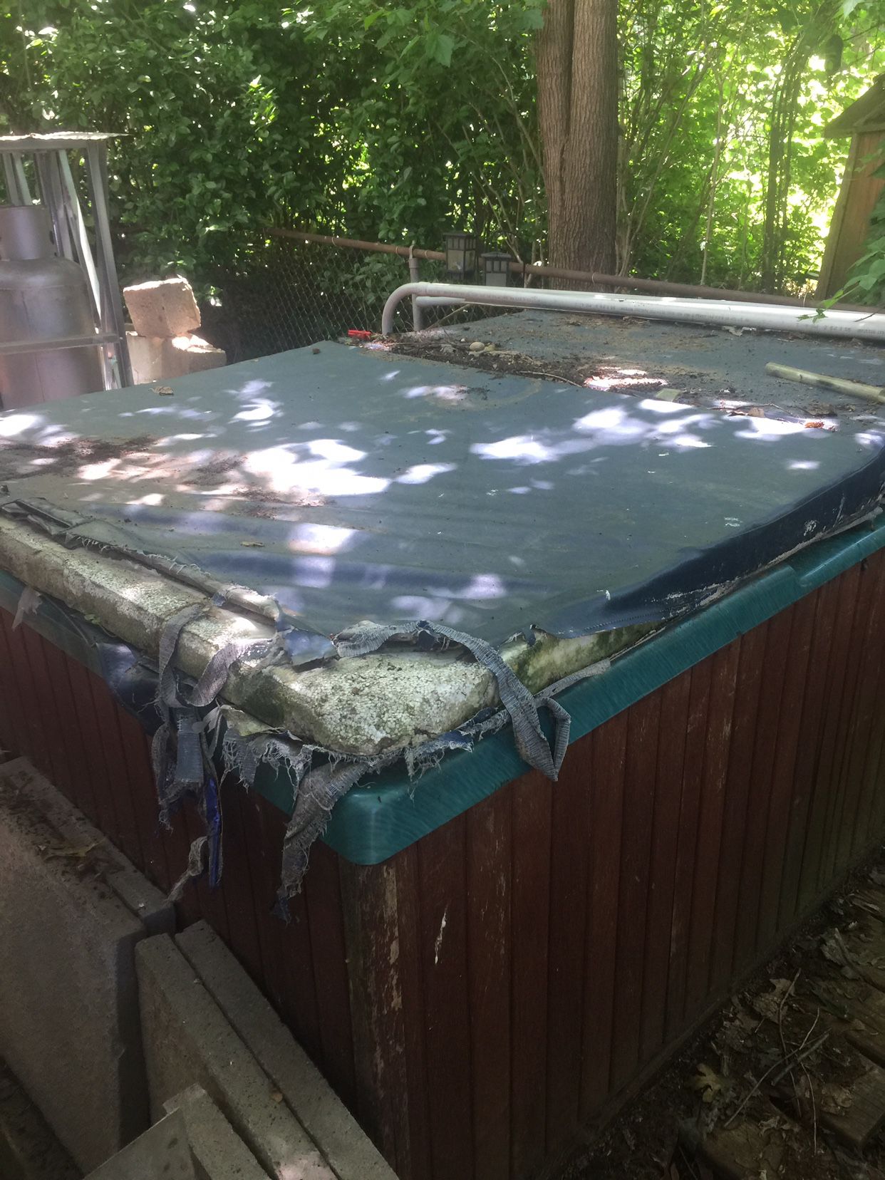 Older 2-3 Person Hot Tub