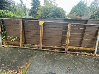 Free Wooden Metal Fence Frame