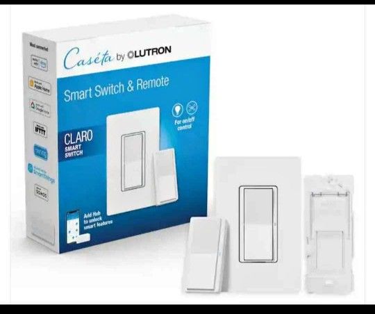 Smart 3 Way Glowing Switch, Remote Works w/Alexa, Google, Apple Home, Ring,LED and 3A fan 