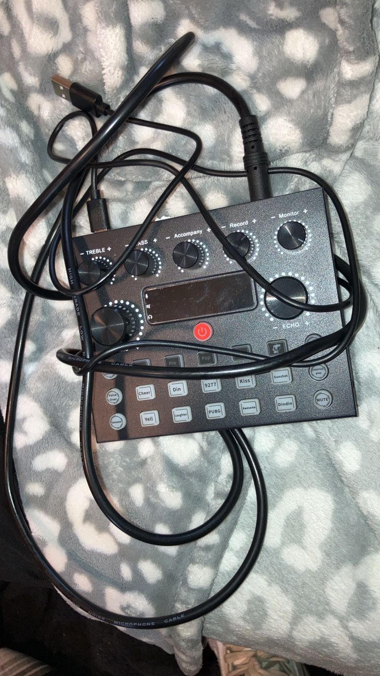 Streaming Set Up mic And Condenser Only