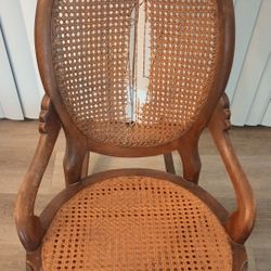 Antique Cane Rocking Chair