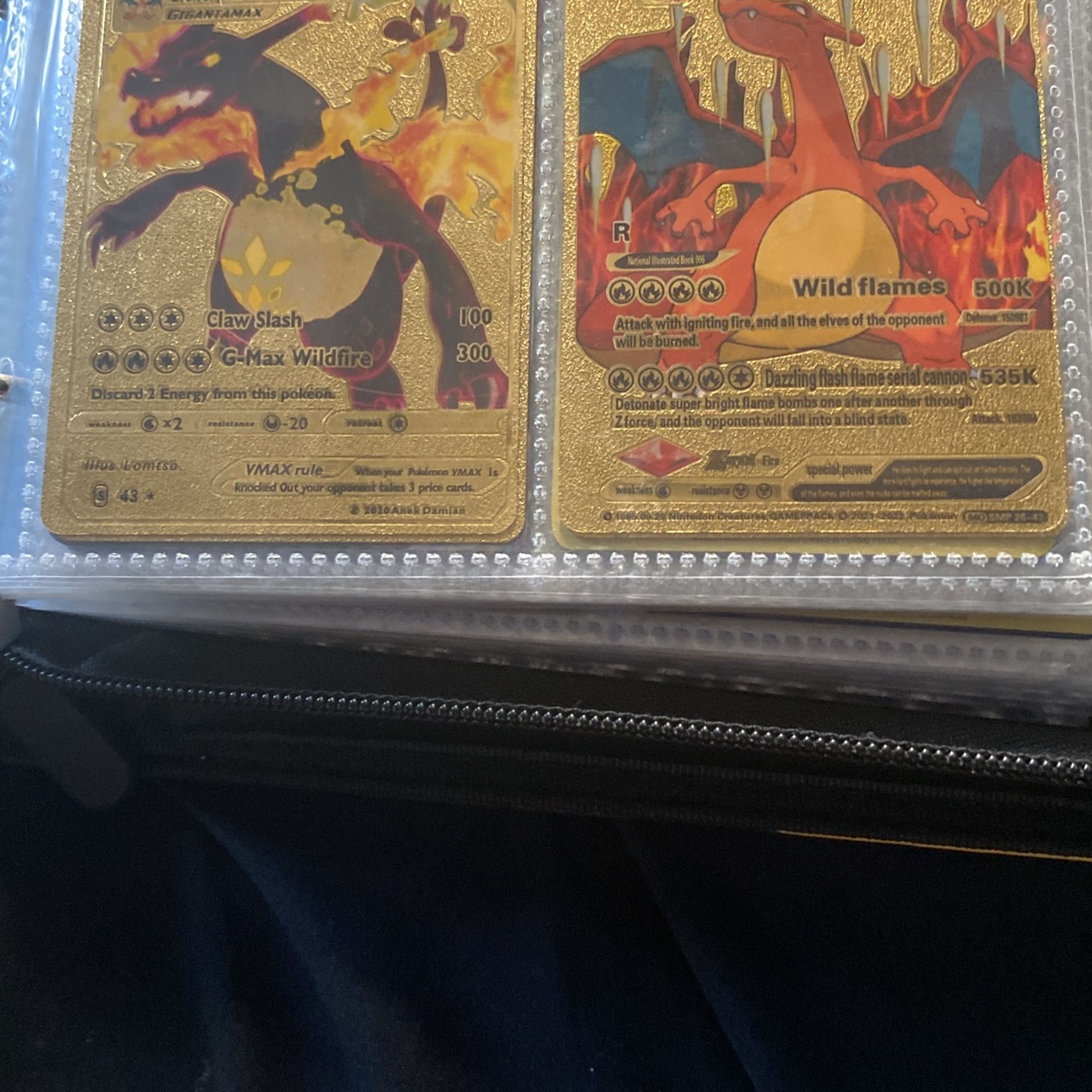 2 Gold Foil Charizard
