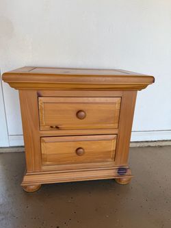Wooden Nightstand