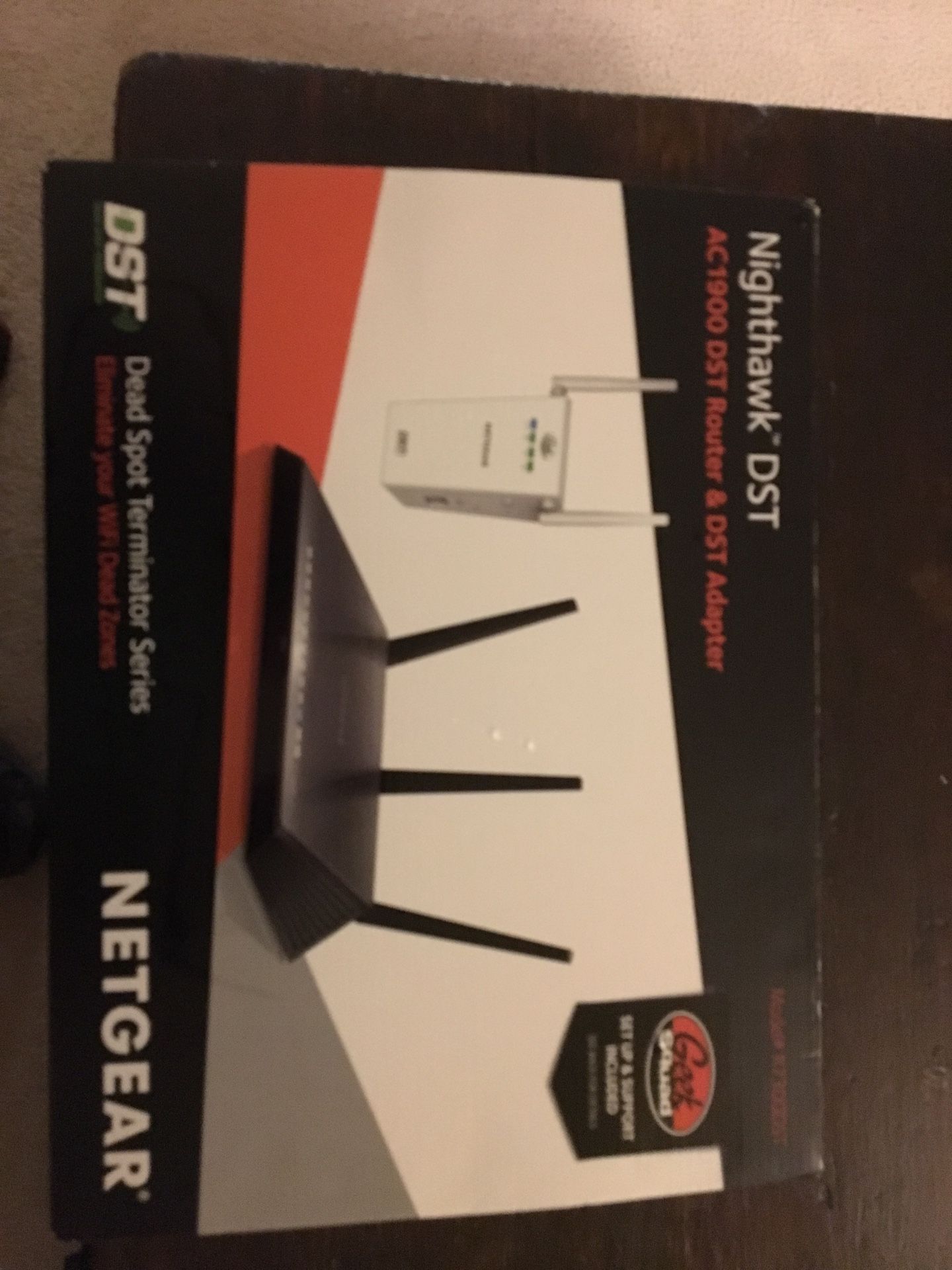 Netgear Nighthawk DST router and DST adapter