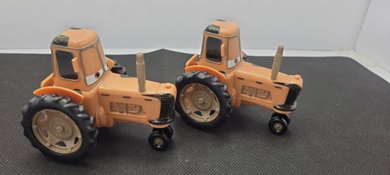 Disney Pixar Cars Chewall Tractor Tip & Toot Action Sound Toy Works Lot Of 2