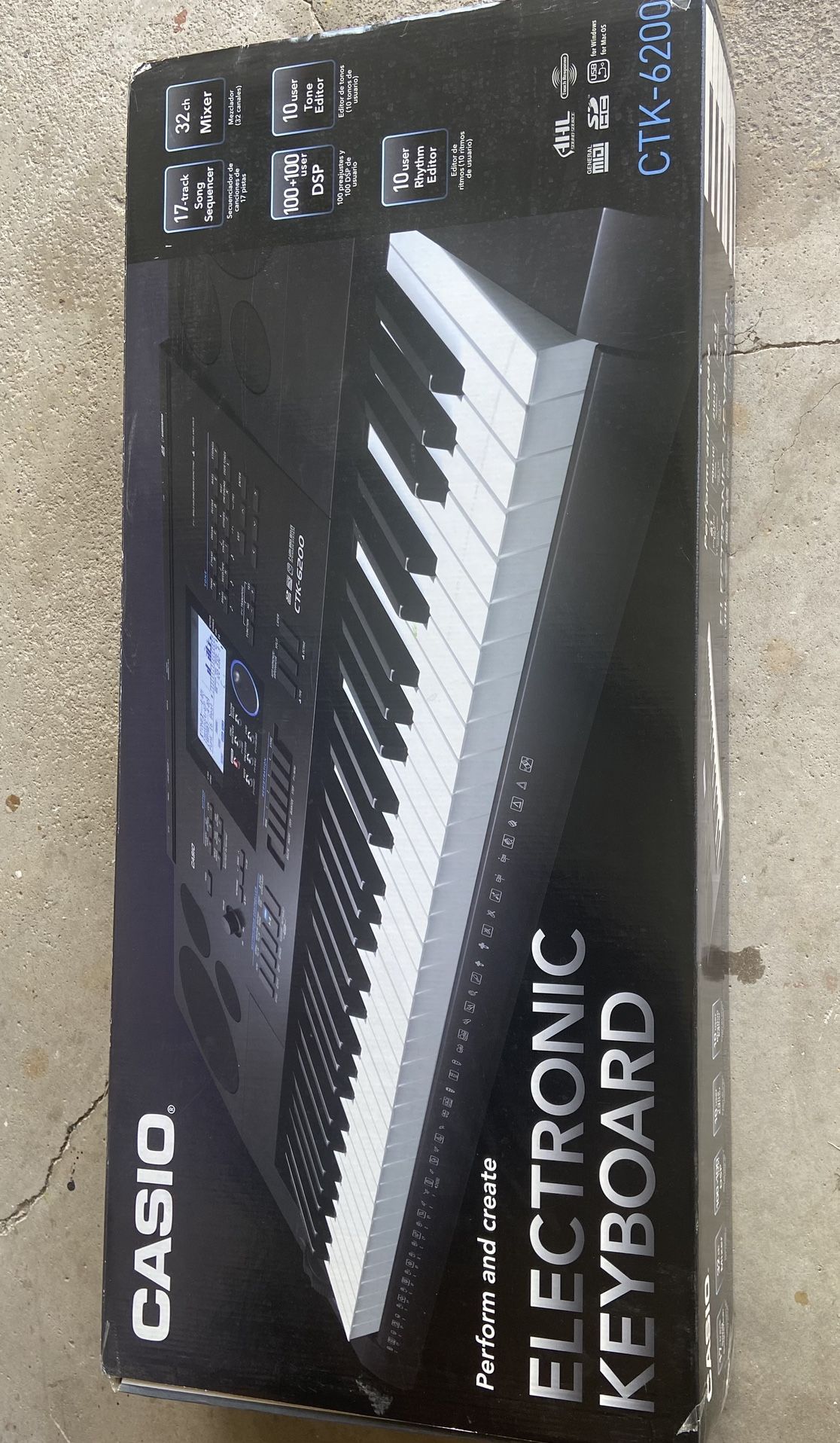 CTK-6200 Casio piano