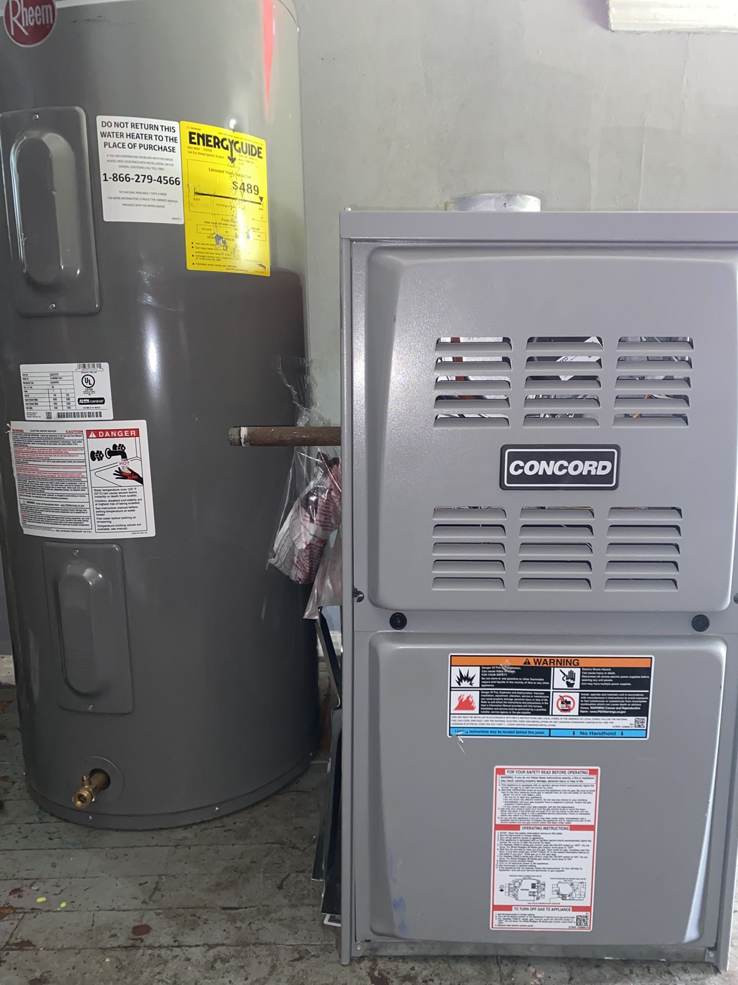 New Furnace & Tank!!!!