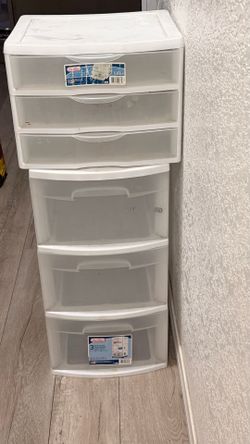Sterilite Plastic Storage Drawers – Set of 2
