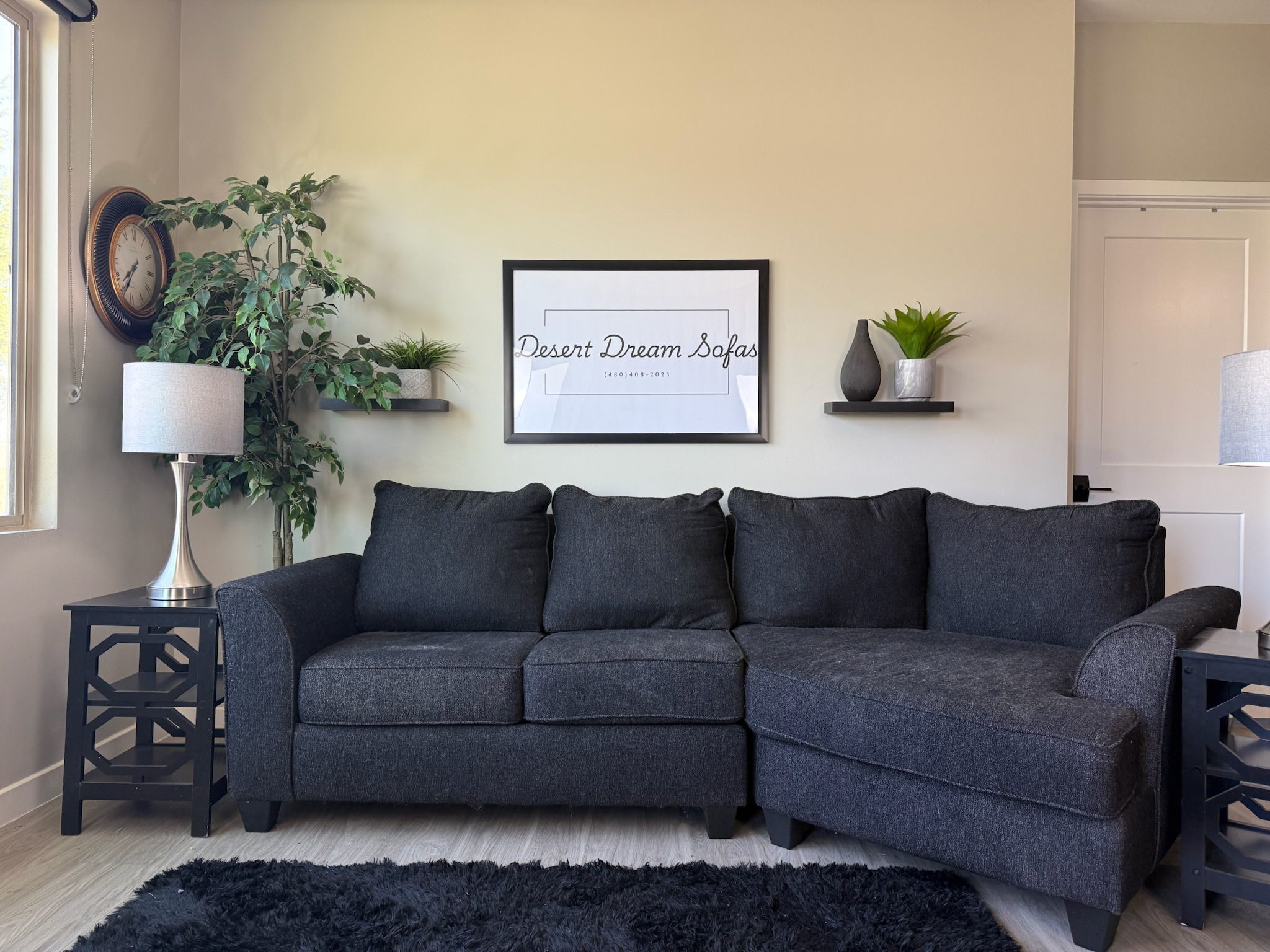 American Furniture Warehouse Sectional - Angled Chaise