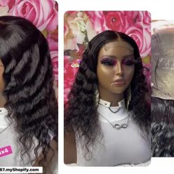 16” Middle Part 4x4 Customized $100