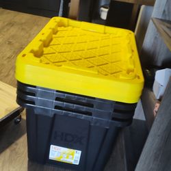 Heavy duty tubs 3 for 25