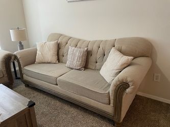 Sofa and loveseat