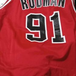 Original Collectible 1989 Rodman Bulls Jersey