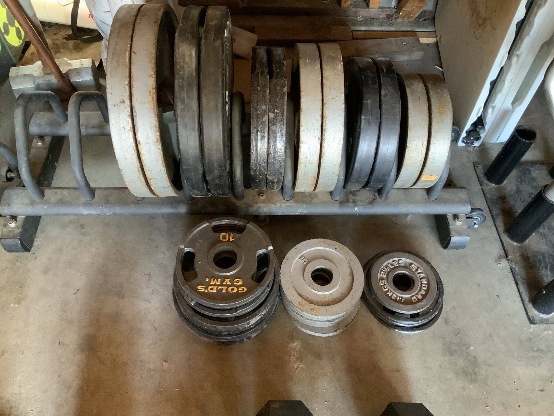 Olympic Weight Plates Selling For $1.50 A Pound