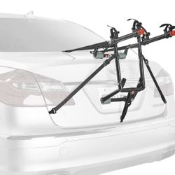 Allen Sports Deluxe 2-Bike Trunk Mount Rack, Model 102DN-R, Black