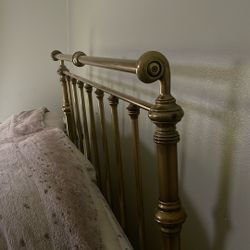 Queen Brass Bed Headboard