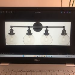 Vanity Bathroom Or Kitchen 4 Bulb Wall Light