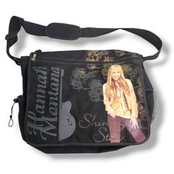 2008 Disney Hannah Montana Shining Star shoulder messenger School Bag Tote