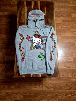 Hello Kitty Gray Pullover Hoodie 