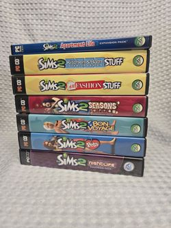 The Sims 2 Big Box Bundle - 4x Original 2-Disc + 5 Expansions Total