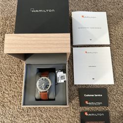 Hamilton Classic (Panda Style) Automatic 80hrs Power Reserve Like new condition.