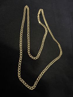 14k Flat Cuban Chain