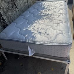 Nice Twin Bed With Good Mattress