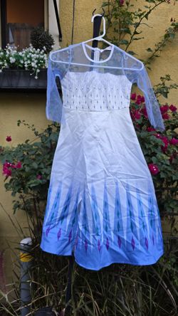 Halloween Frozen Elsa Dress Girls 7-8