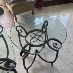 Glass Coffee & Console 