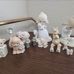 Vintage 14pc Precious Moments Figurines Enesco 