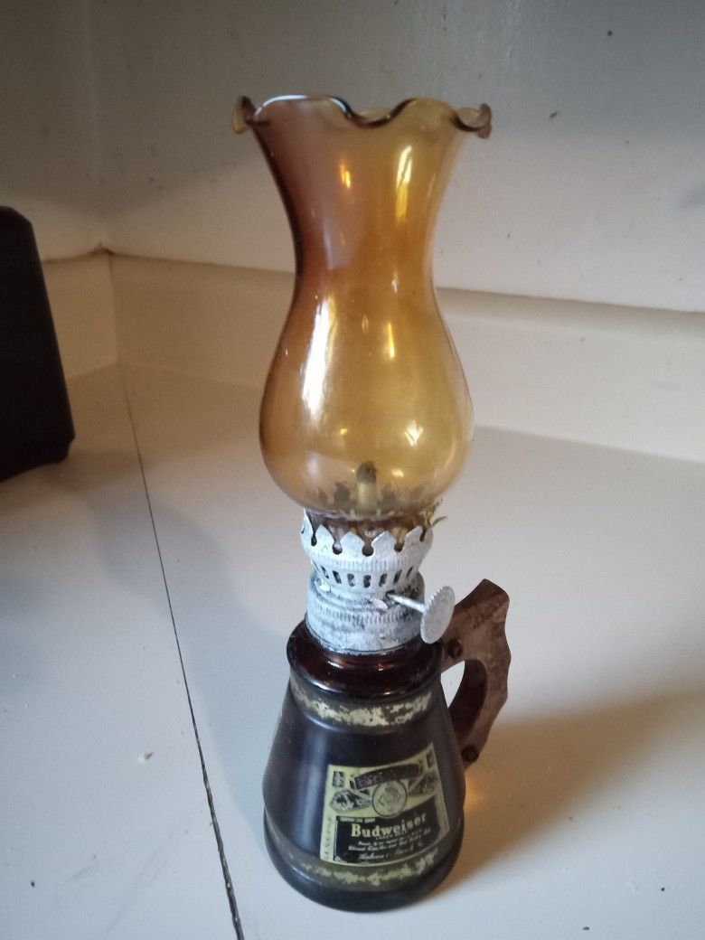 Budweiser Oil Lamp