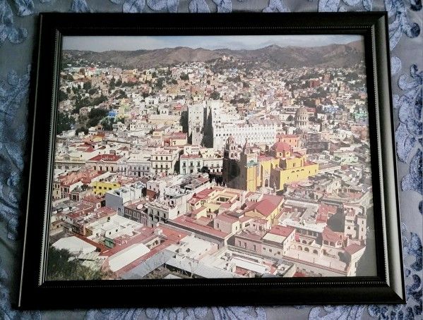 GUANAJUATO Mexico 16x20 Framed City View Photo from El Pipila
