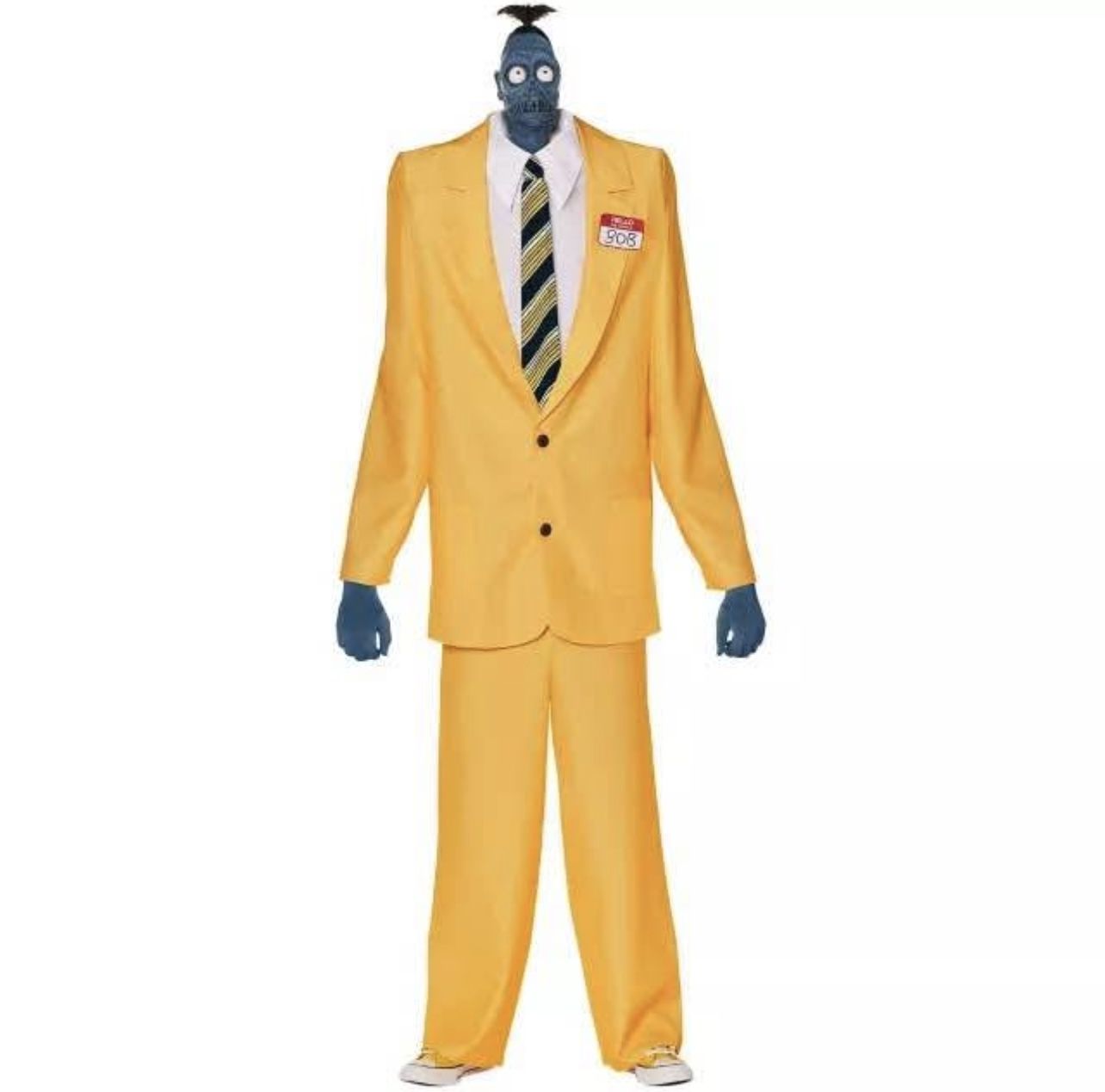Beetlejuice Adult LARGE Shrinker Bob Costume Officially Licensed Spirit Halloween Full Costume (PRICE IS FIRM)