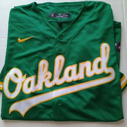 Size XXL Oakland Athletics Nike Men's Green Alternate Jersey