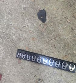 Crowfoot wrench set
