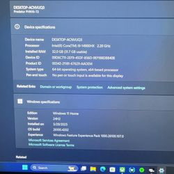 Accer Predator PHN16-72-99PA