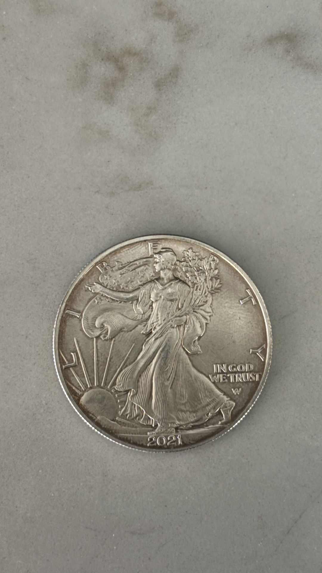 1oz Of Silver Coin