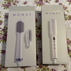 MONAT Interchangeable Hot Air Brush & Hair Lifter