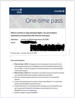 United club Pass