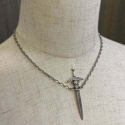 Diamond Sword necklace/choker