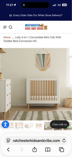 Mini crib for baby’s